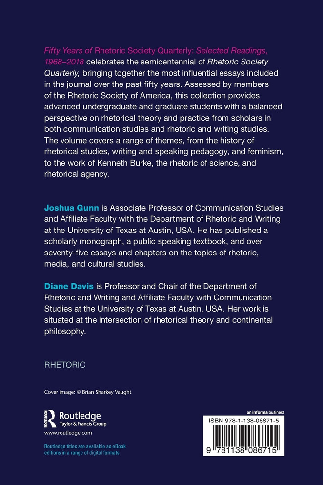 Fifty Years of Rhetoric Society Quarterly