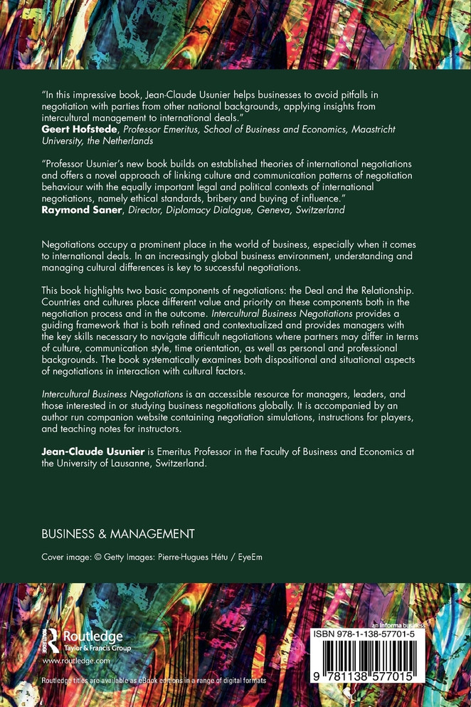 Intercultural Business Negotiations