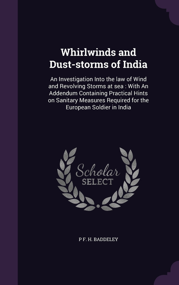 Whirlwinds and Dust-storms of India