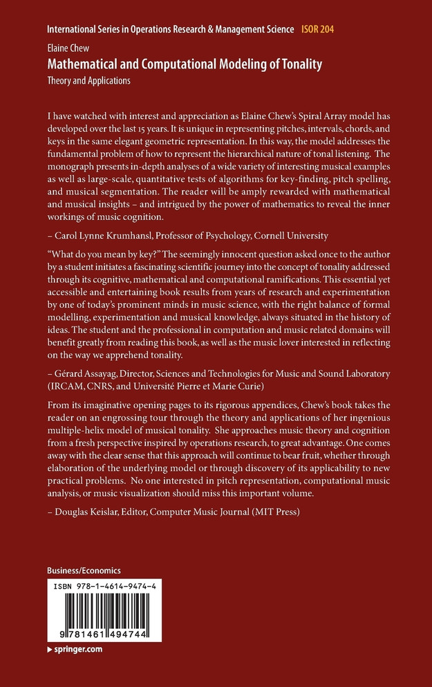 Mathematical and Computational Modeling of Tonality