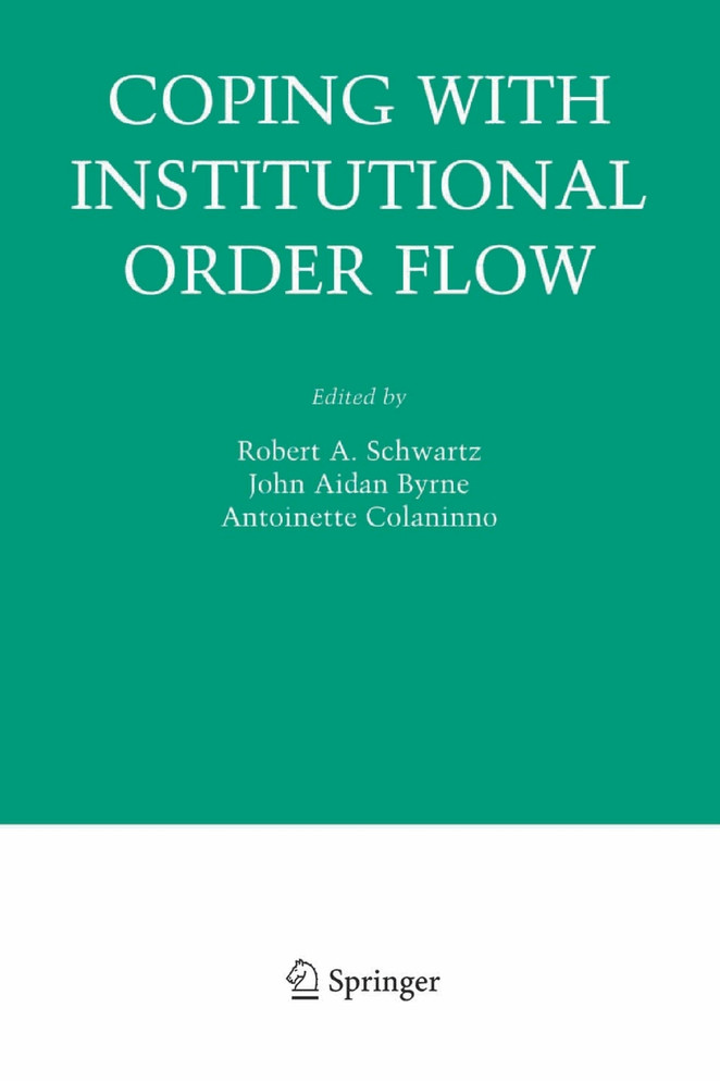 Coping With Institutional Order Flow