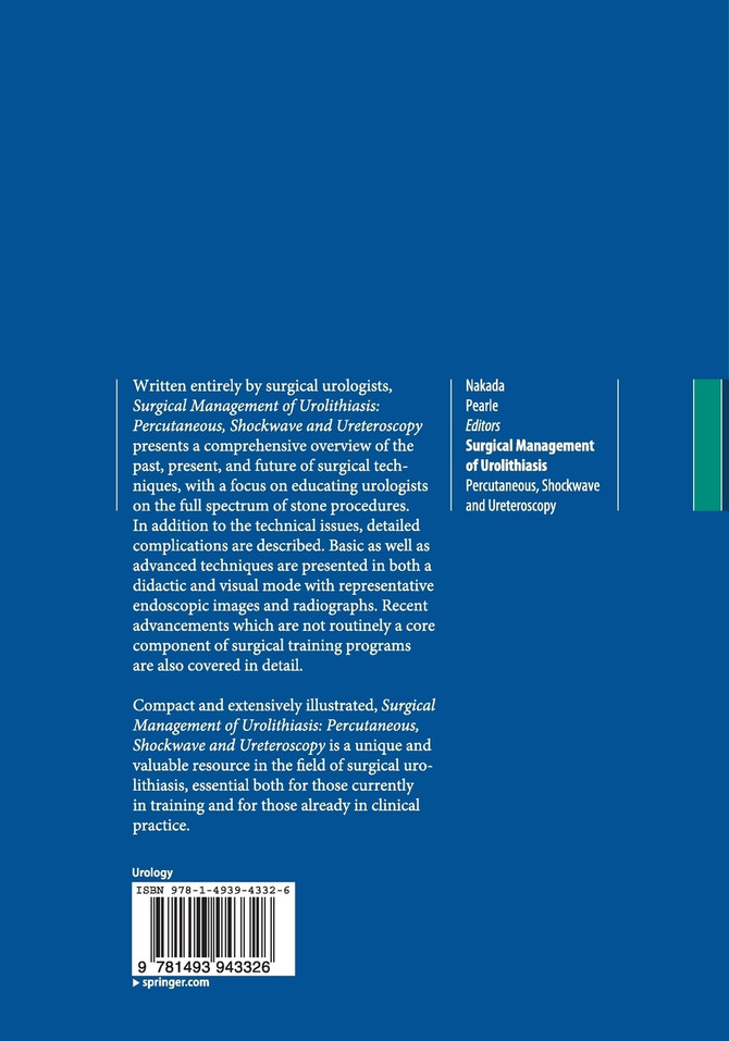 Surgical Management of Urolithiasis