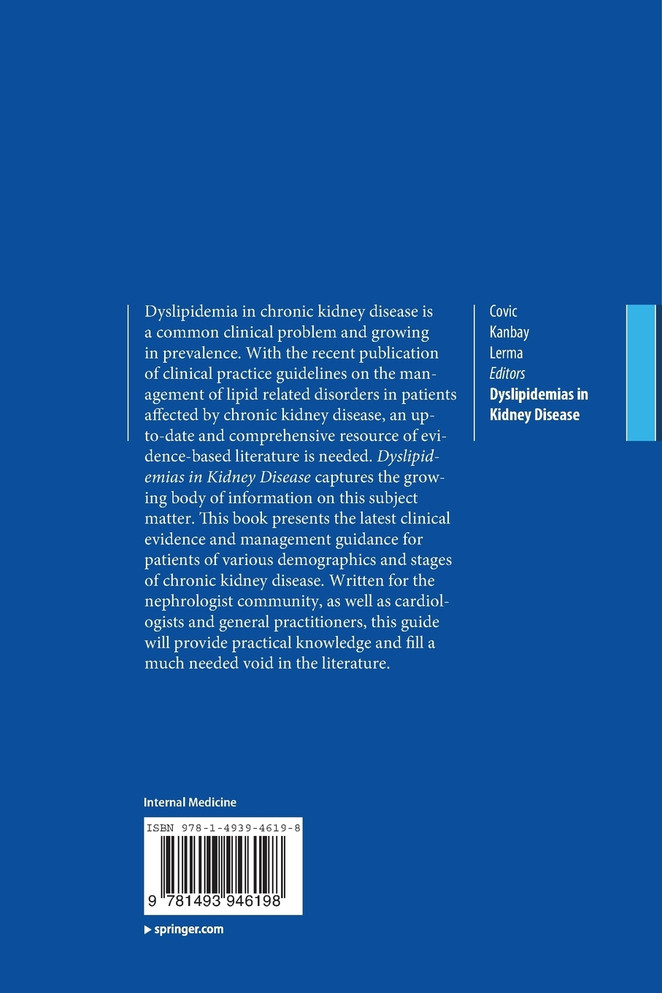 Dyslipidemias in Kidney Disease