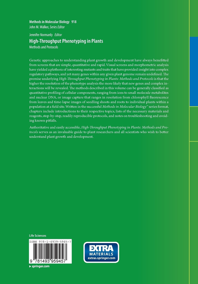 High-Throughput Phenotyping in Plants