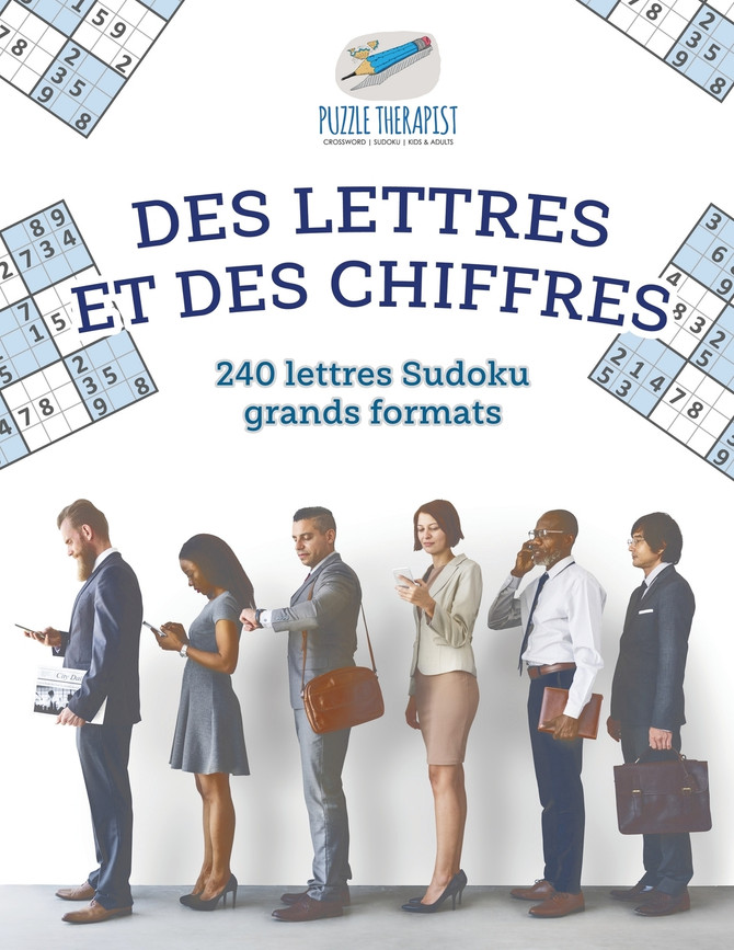 Des lettres et des chiffres | 240 lettres Sudoku grands formats