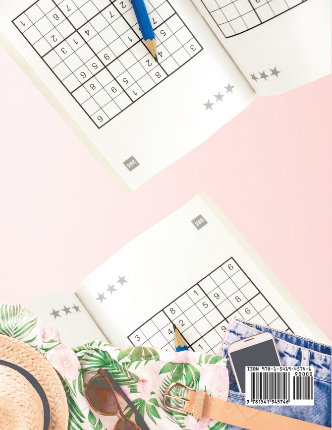 Uno per i libri, due per le occhiate | Libri di rompicapi Sudoku difficili formato viaggio