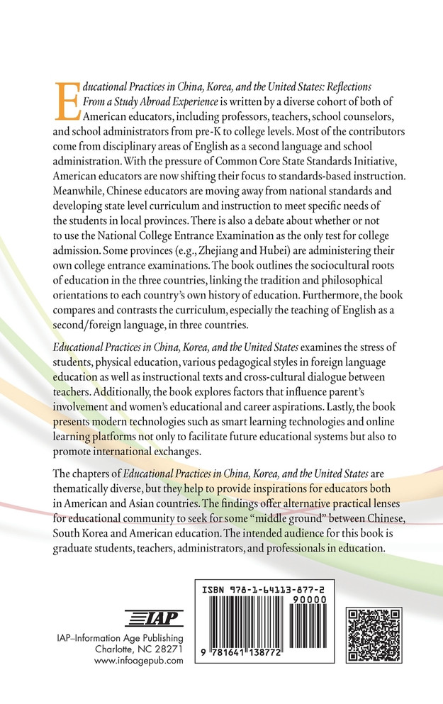 Educational Practices in China, Korea, and the United States