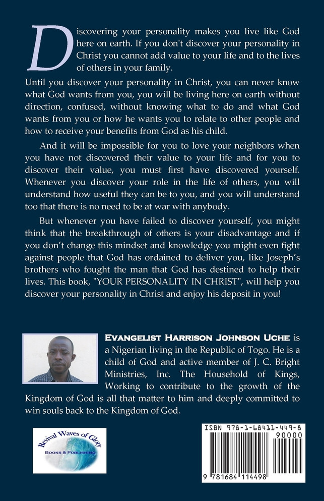 Your Personality In Christ