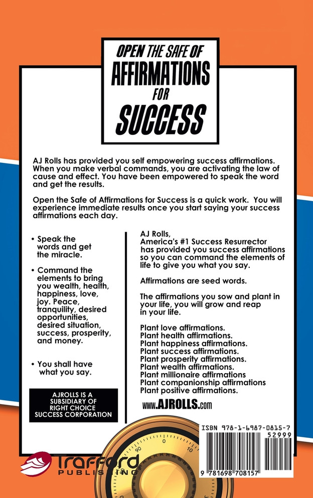 Open the Safe of Affirmations for Success