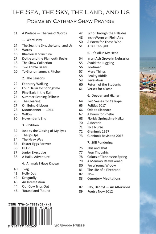 The Sea, the Sky, the Land, and Us