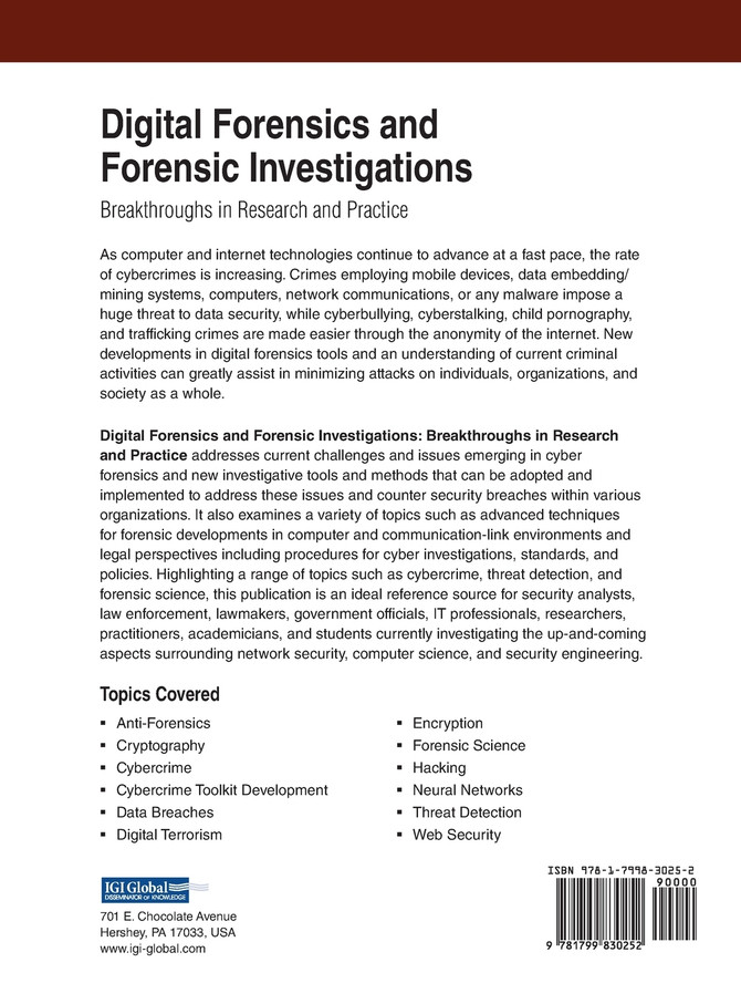Digital Forensics and Forensic Investigations