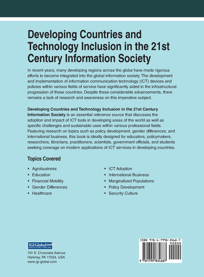 Developing Countries and Technology Inclusion in the 21st Century Information Society