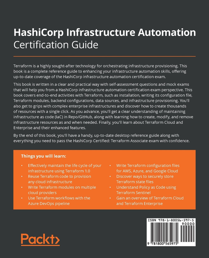 HashiCorp Infrastructure Automation Certification Guide