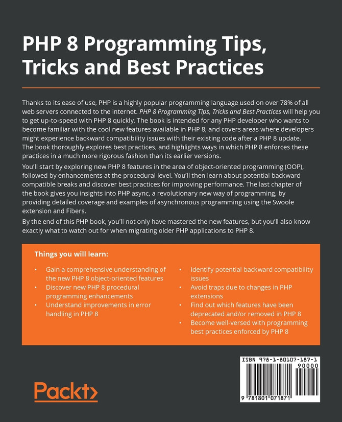 PHP 8 Programming Tips, Tricks and Best Practices
