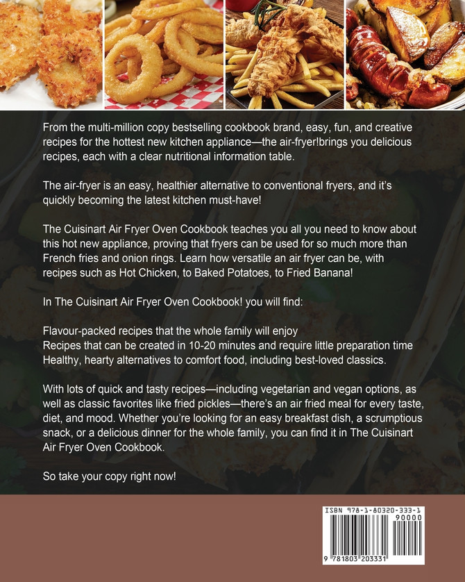 The Easy Cuisinart Air Fryer Oven Cookbook
