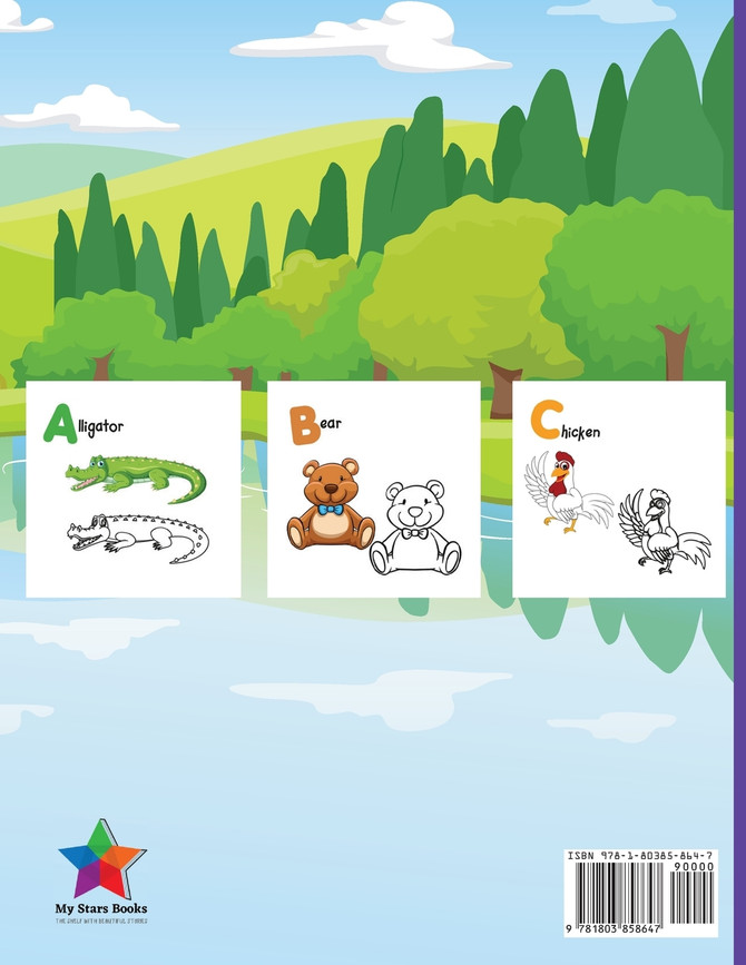 Coloring and Writing ABC for Kids