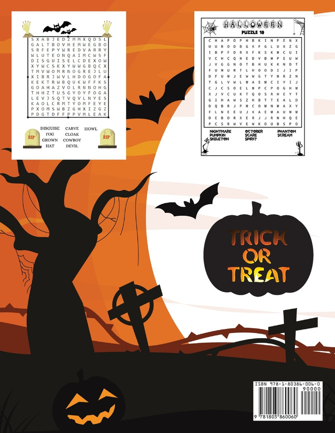 Halloween Word Search