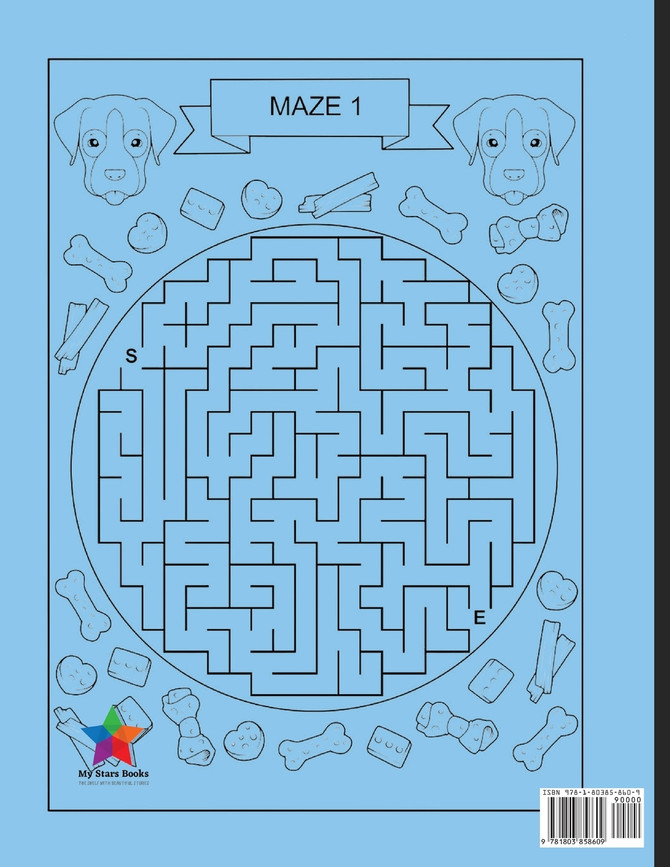 Dog Mazes Theme for Kids