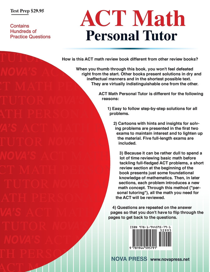 ACT Math Personal Tutor