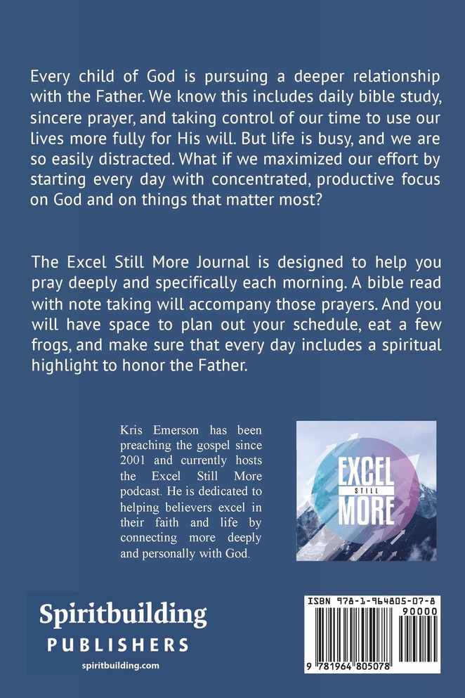 Excel Still More Journal