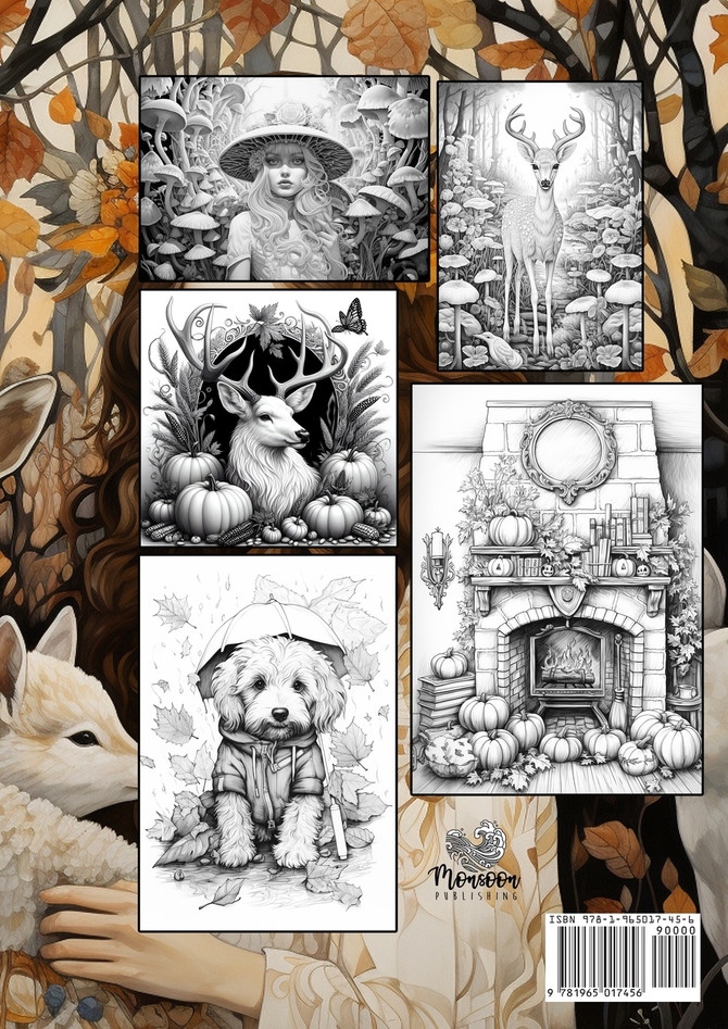 Best of Autumn Coloring Book for Adults