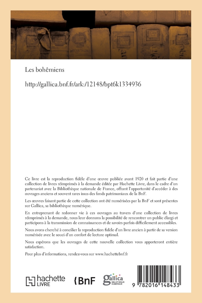 Les bohêmiens Tome 1