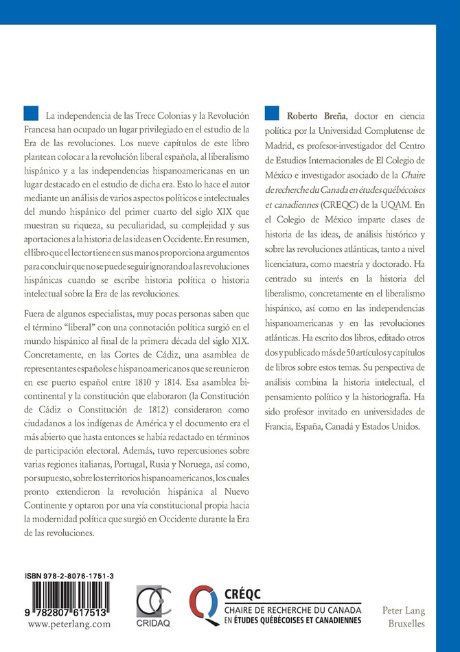 Las revoluciones hispánicas y la historiografía contemporánea