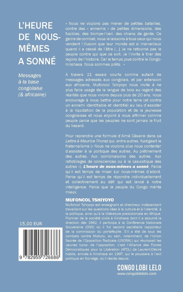 L'heure de nous-mêmes a sonné