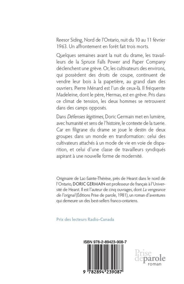 Défenses légitimes
