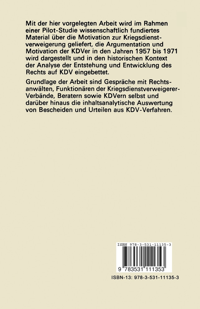 Kriegsdienstverweigerer in der BRD