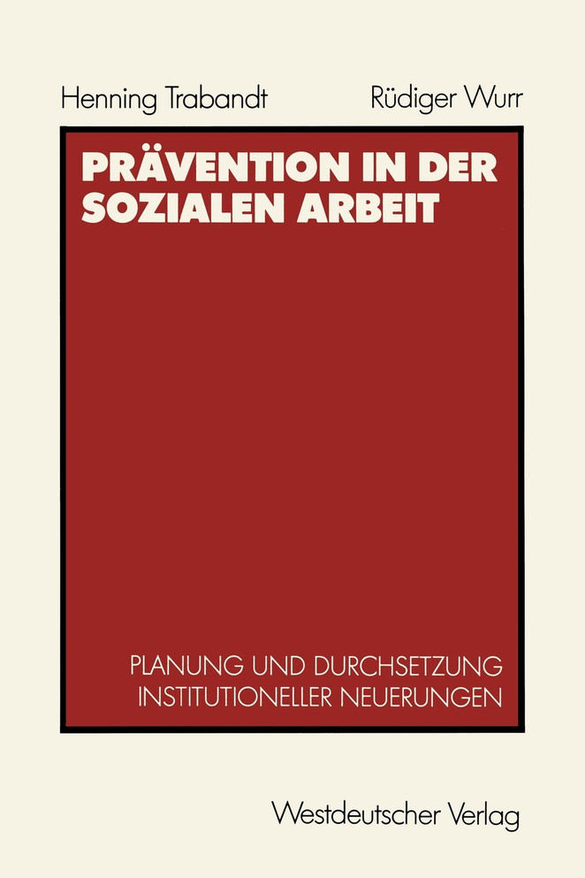 Prävention in der sozialen Arbeit