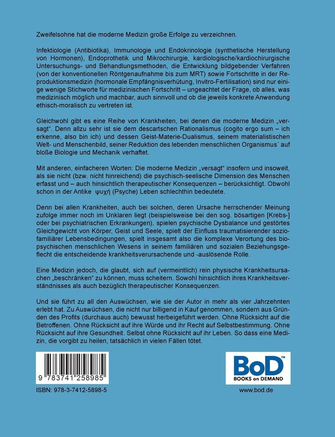 Die Schulmedizin - Segen oder Fluch? Teil 3