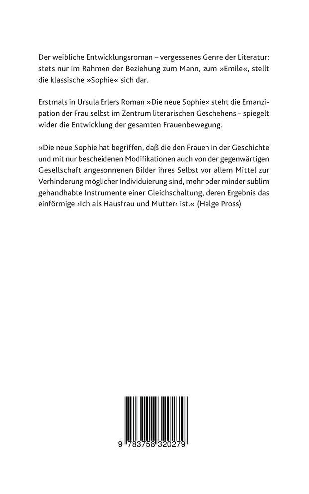 Die neue Sophie