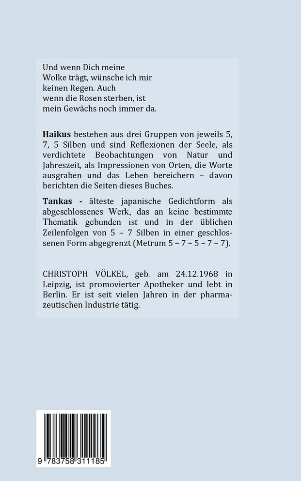 Und wenn Dich meine Wolke trägt