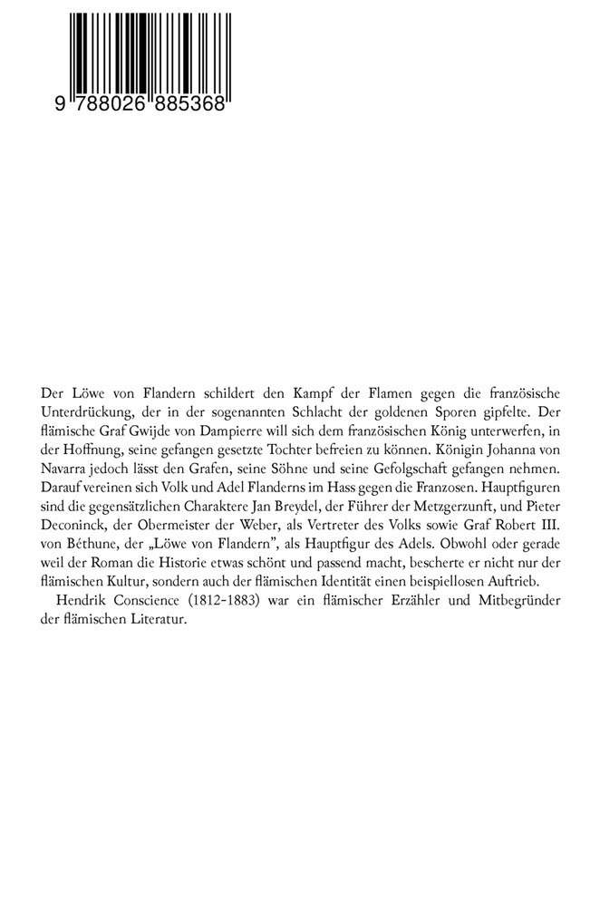 Der Löwe von Flander (Historischer Roman)