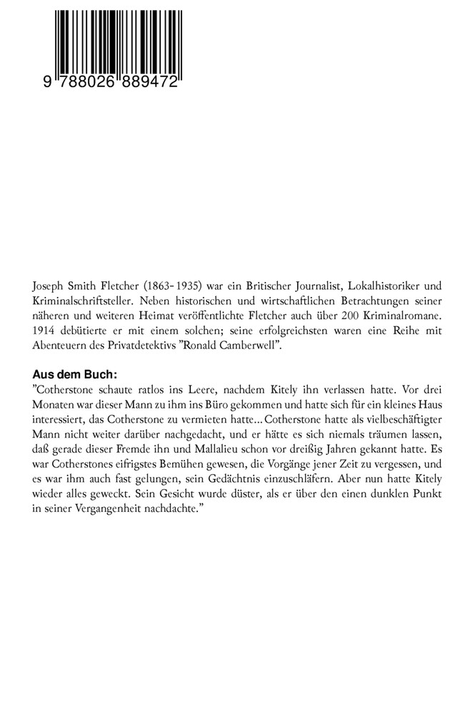 Der Stadtkämmerer (Kriminalroman)