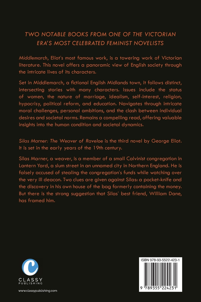 Middlemarch and Silas Marner