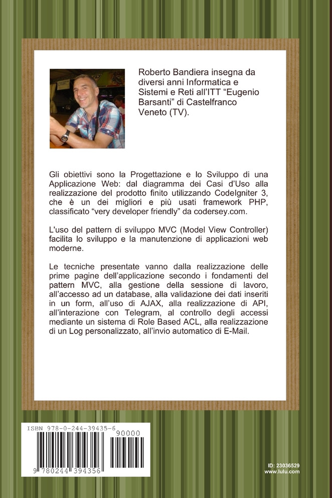 Progettazione e Sviluppo Web con CodeIgniter 3