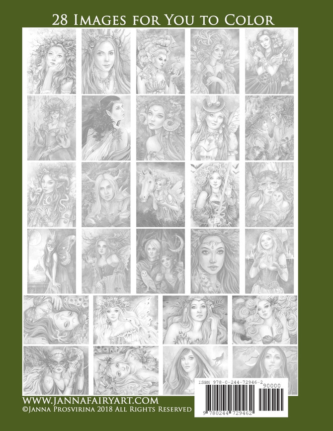 Faerie Coloring Book