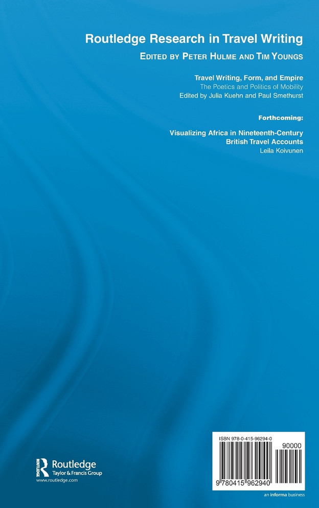 Travel Writing, Form, and Empire