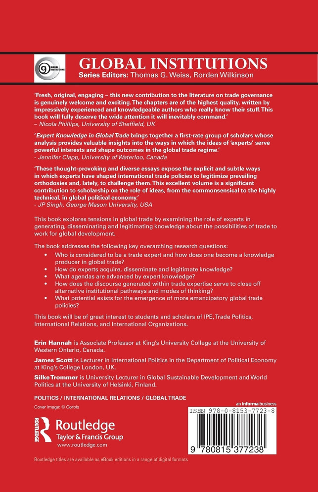 Expert Knowledge in Global Trade