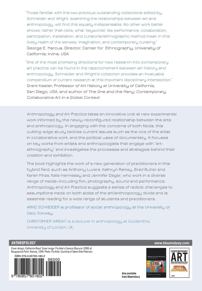 Anthropology and Art Practice