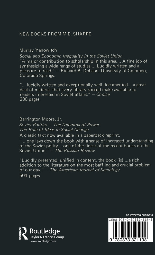 The Soviet Political Agenda