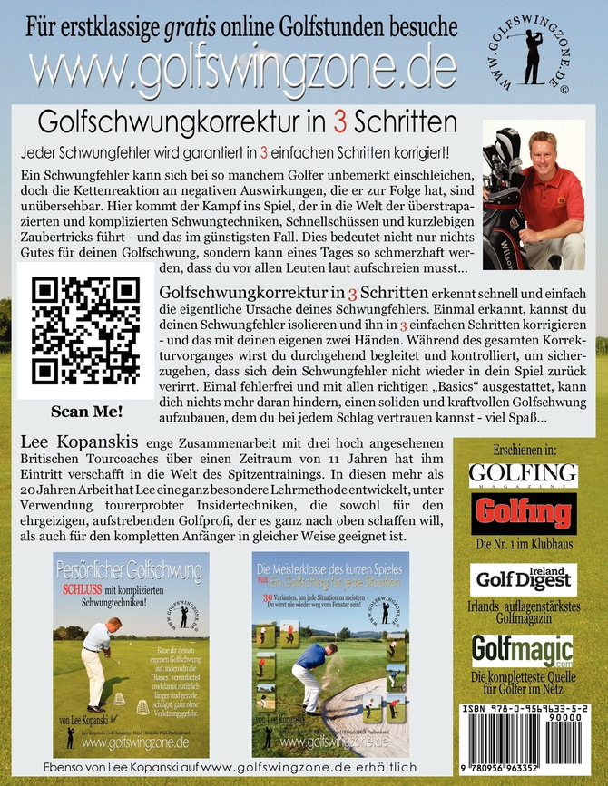 Golfschwungkorrektur in 3 Schritten