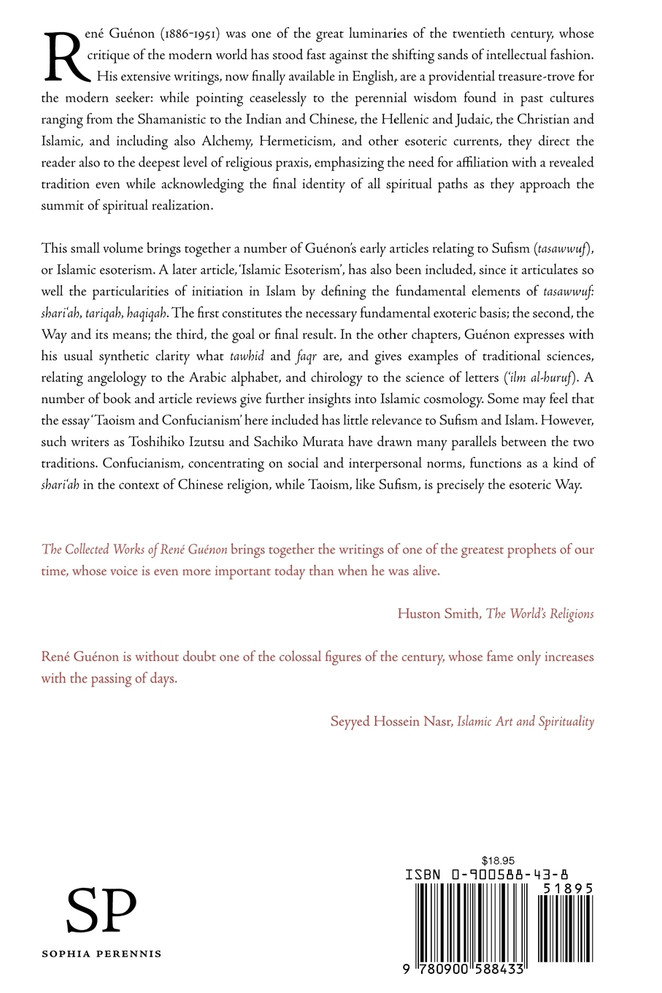 Insights Into Islamic Esoterism and Taoism