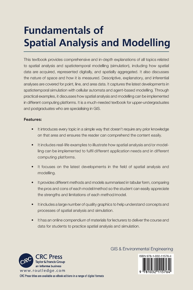 Fundamentals of Spatial Analysis and Modelling