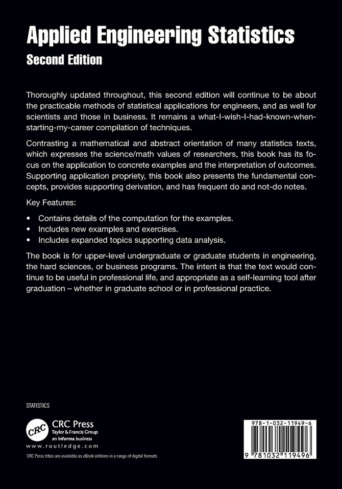 Applied Engineering Statistics
