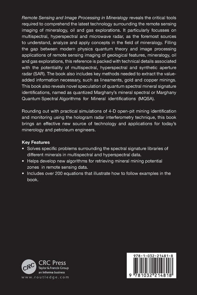 Remote Sensing and Image Processing in Mineralogy