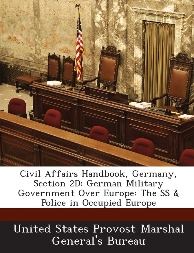 Civil Affairs Handbook, Germany, Section 2D