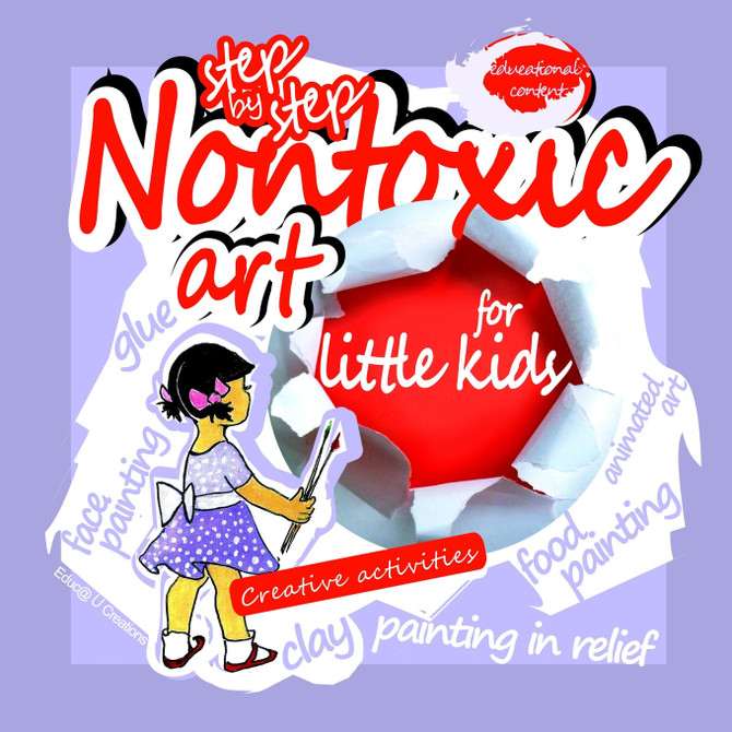 Non toxic art for little kids
